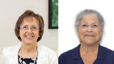 Judy Friedrichs, left, and Cheryl Zlotnick, right