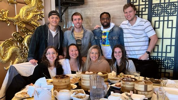 Group of people at dinner