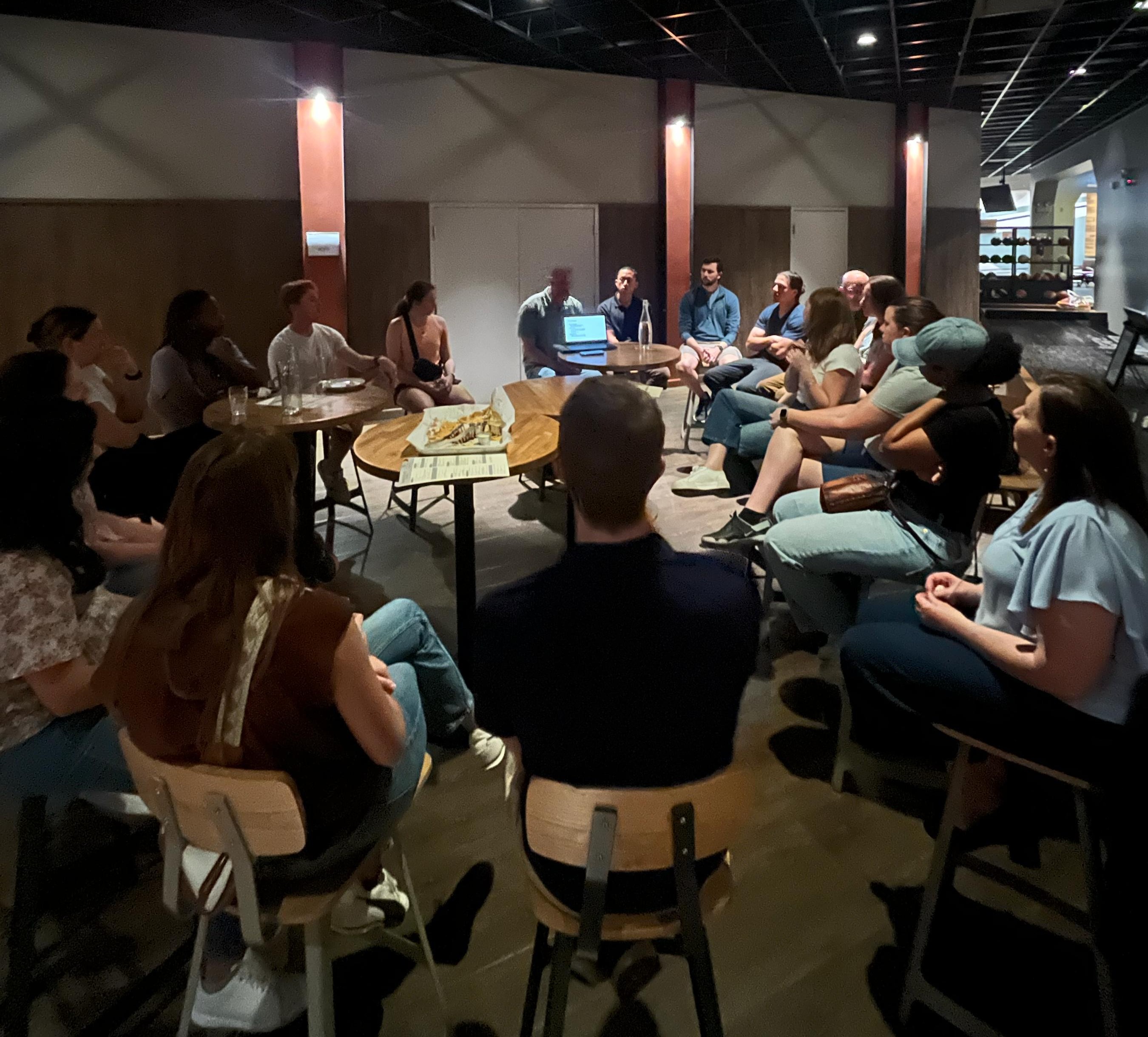 New attending and fellow physicians attend the first RISE event