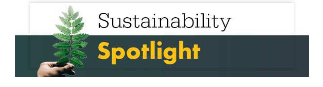 Sustainability Spotlight