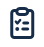 Icon of a clipboard