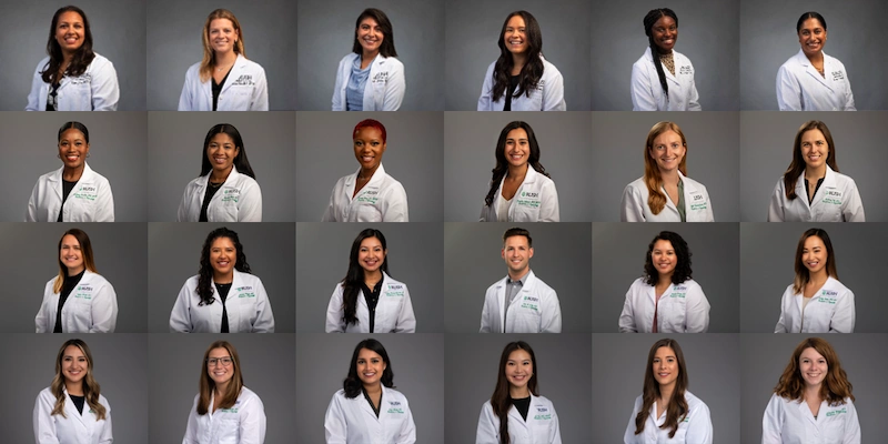 Group photo of 24 residents