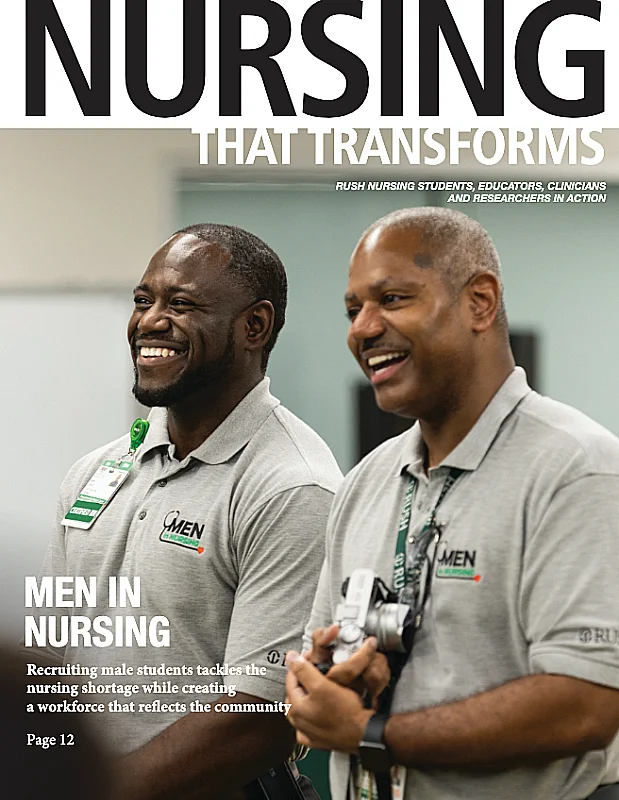 Cover of Nursing That Transforms magazine, 2023 issue