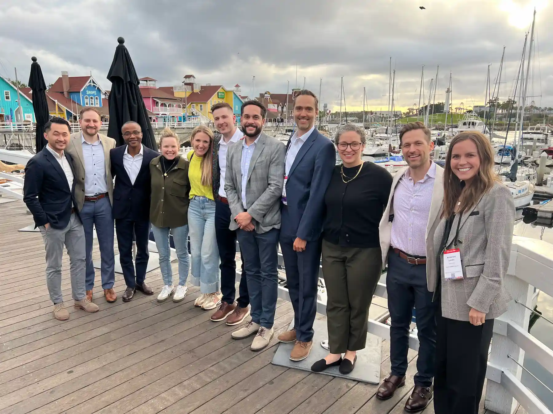 General Surgery residents at a conference.