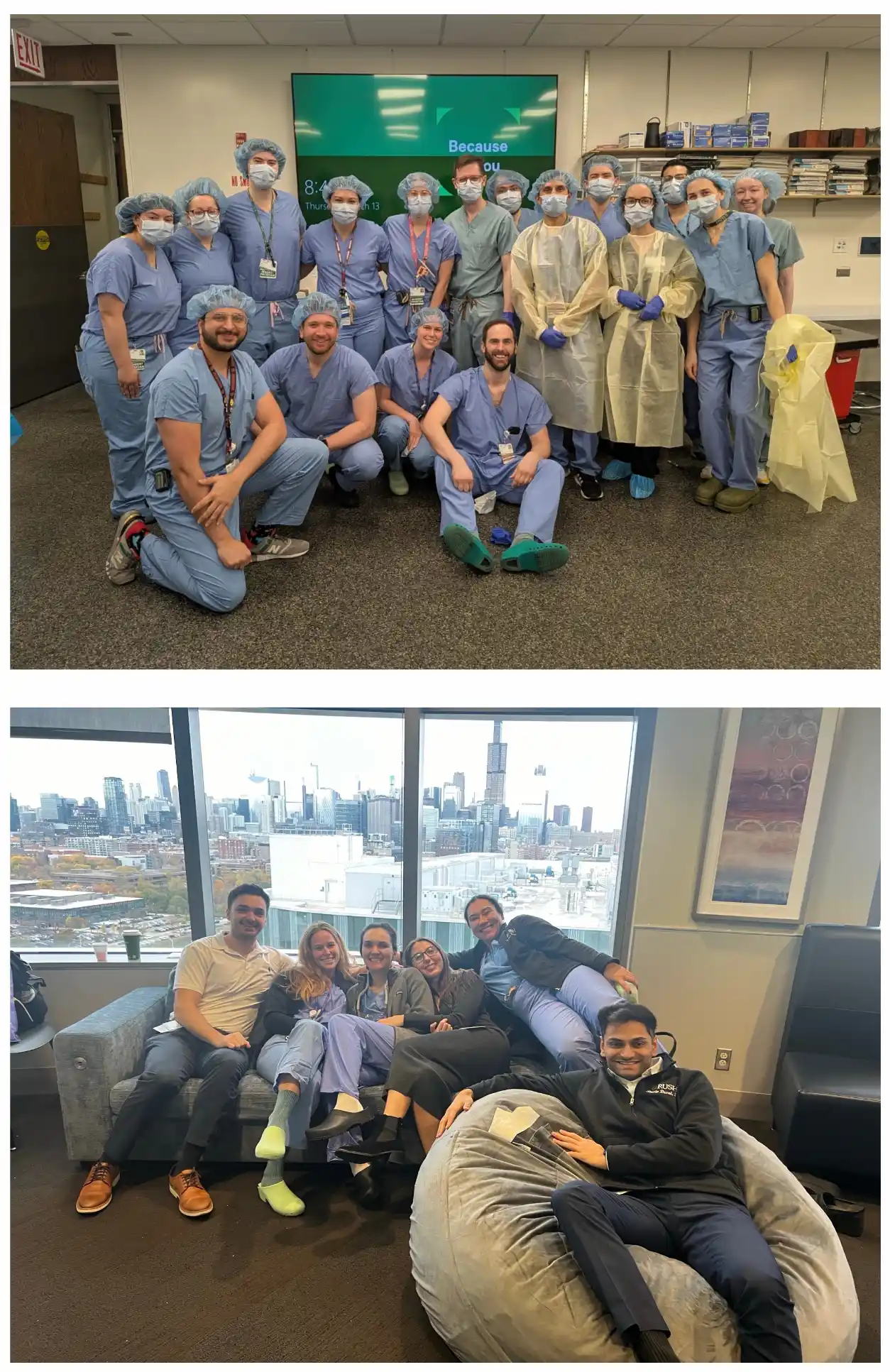 General Surgery residents at Rush University.