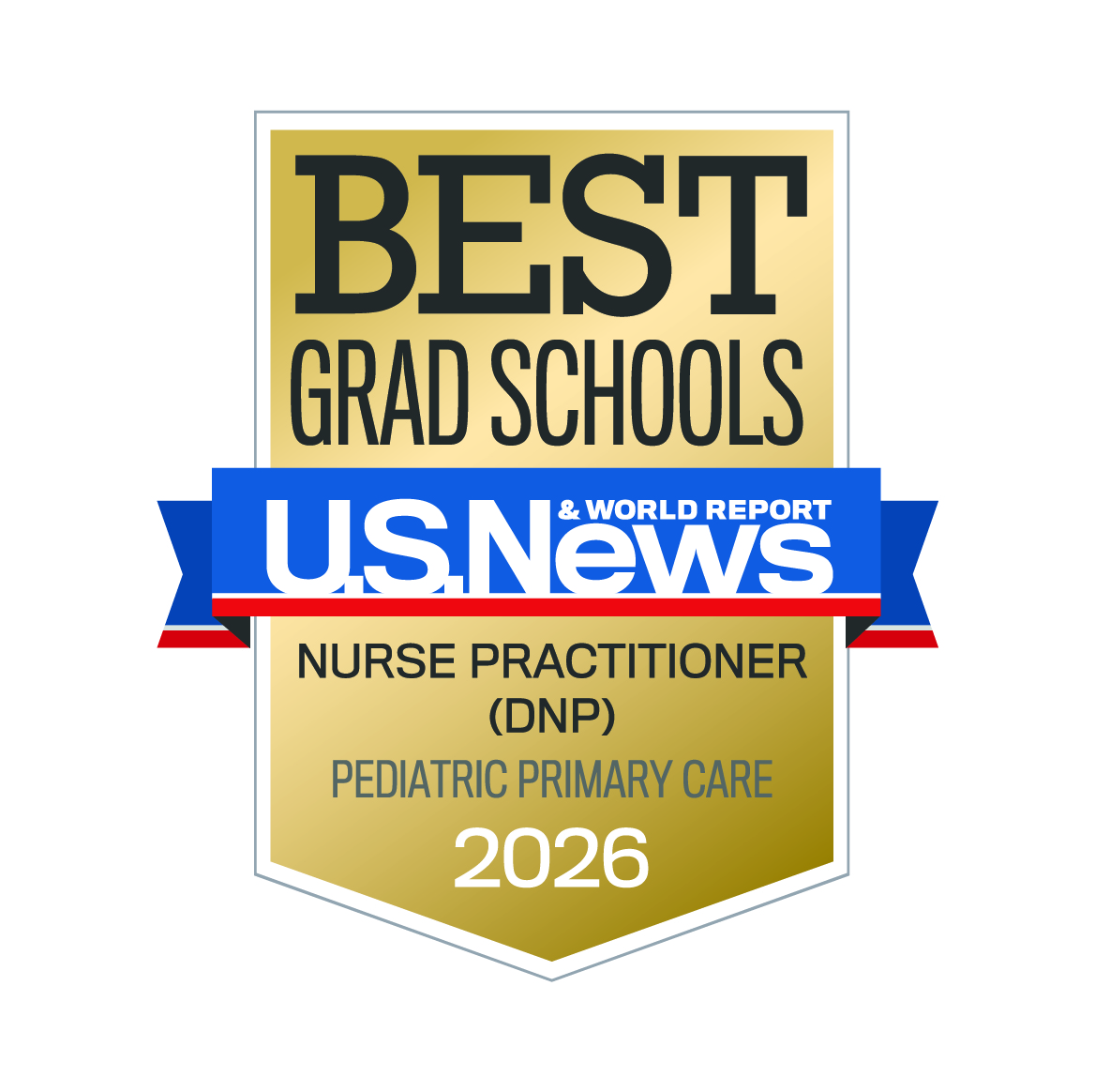2026 USNWR Badge for Pediatric Primary Care
