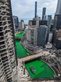 Green Chicago River