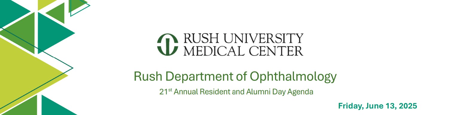 2025 Rush Ophthalmology Agenda