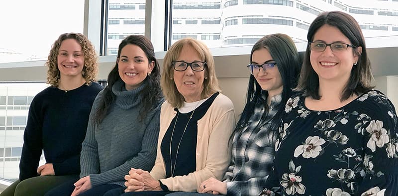 Four nurse practitioners in the Rush University residency program