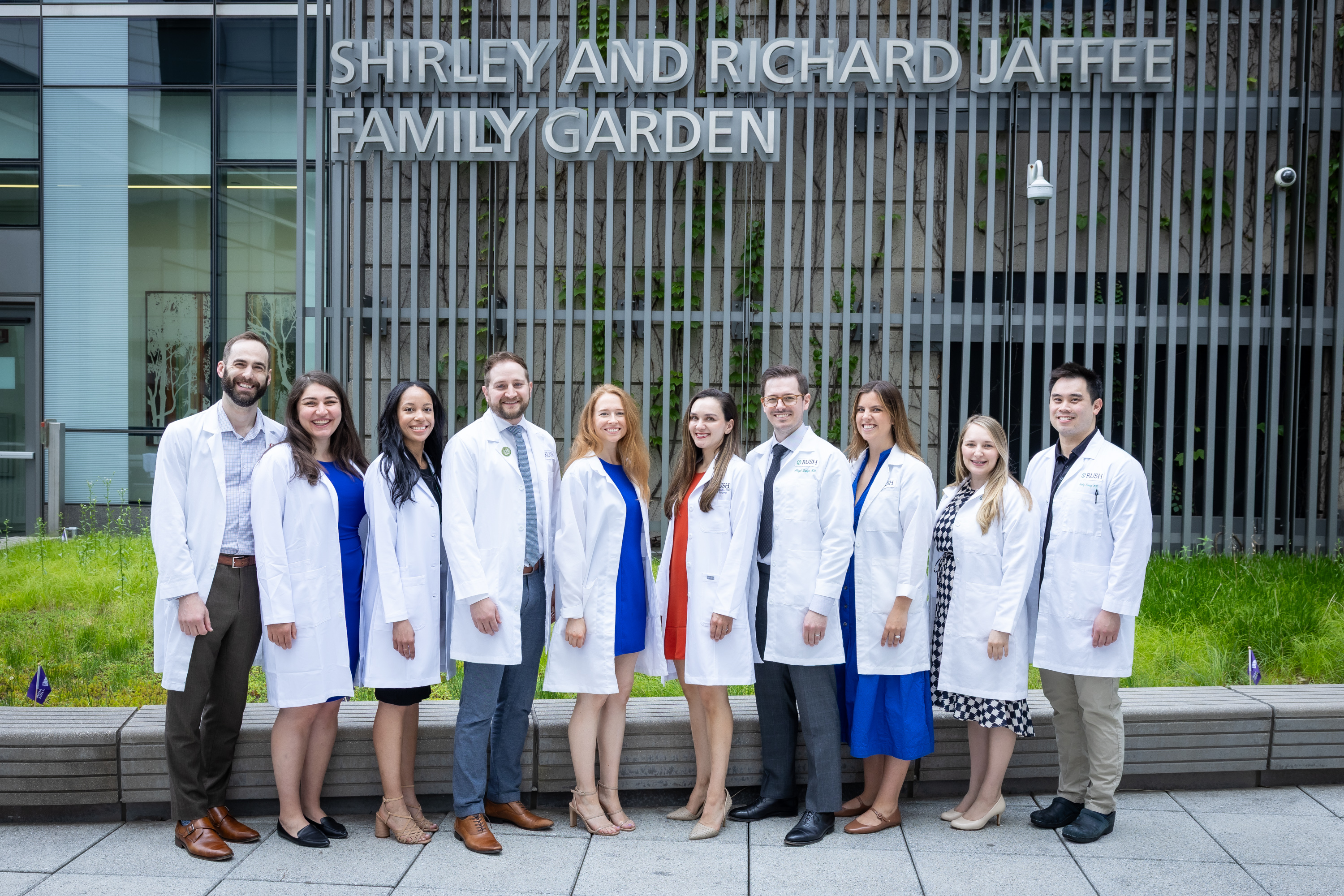 Rush University's General Surgery Residency Class of 2025. that 