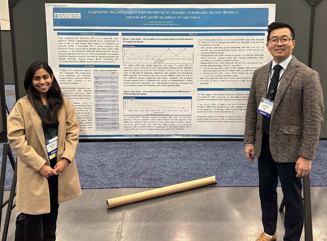 Mukti Patel and Alan Tan ASCO GU 2024