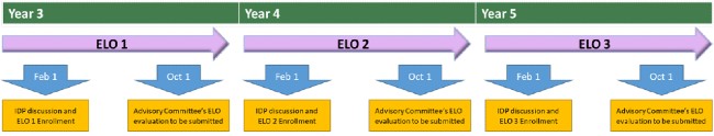 ELO timeline diagram