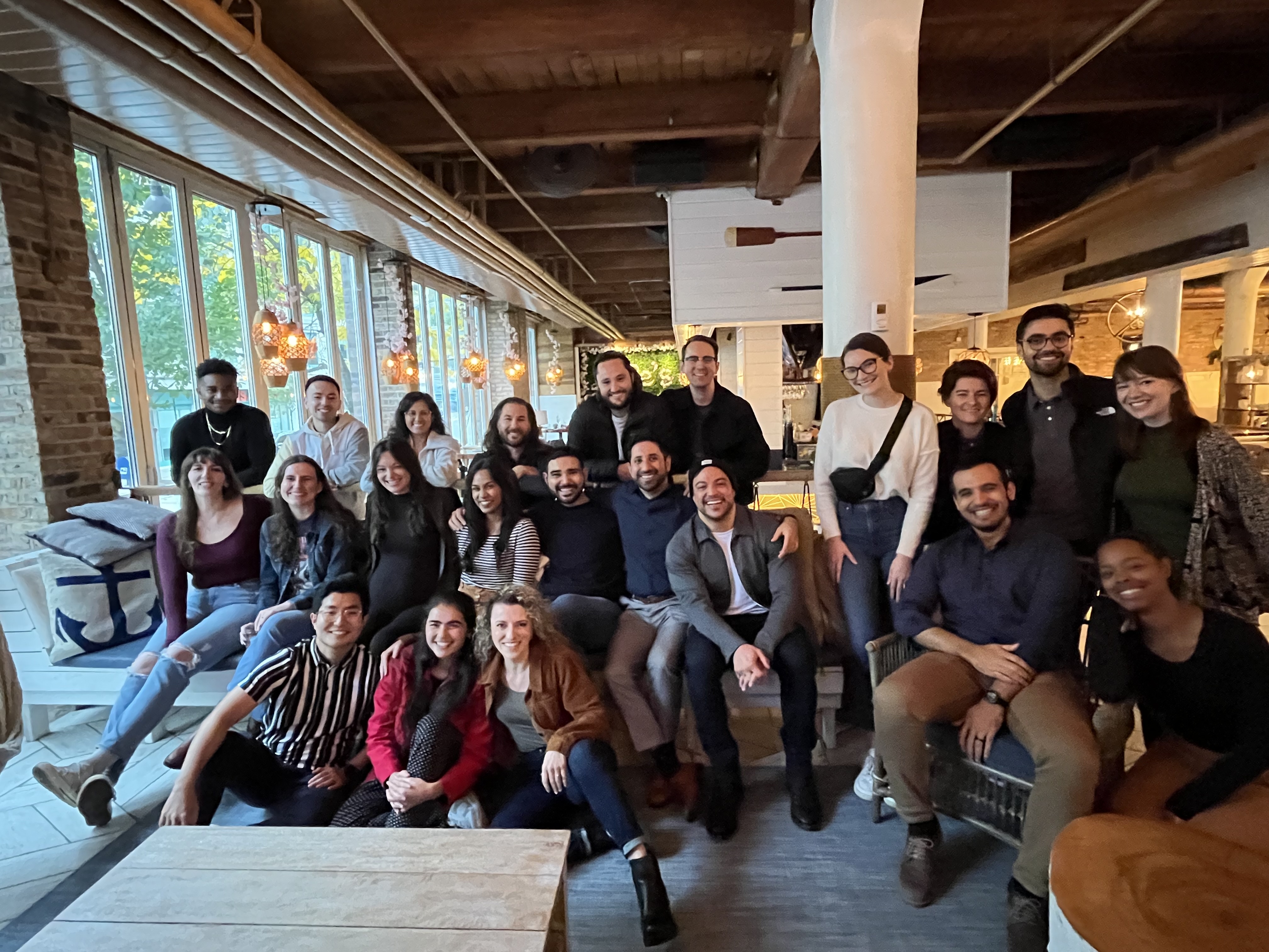 Group photo of our residents