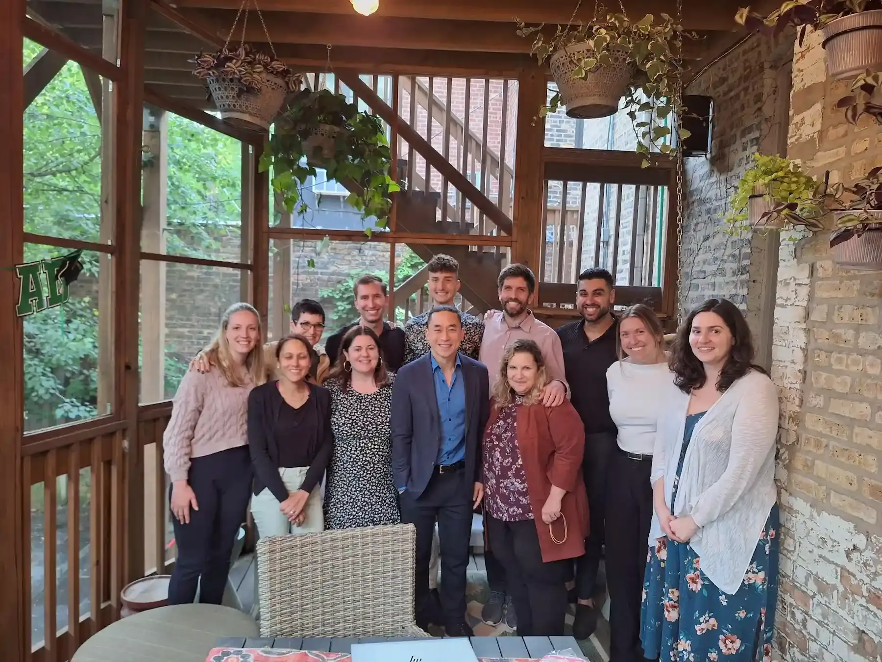 Graduates of the Addiction Medicine Fellowship Program celebrating.