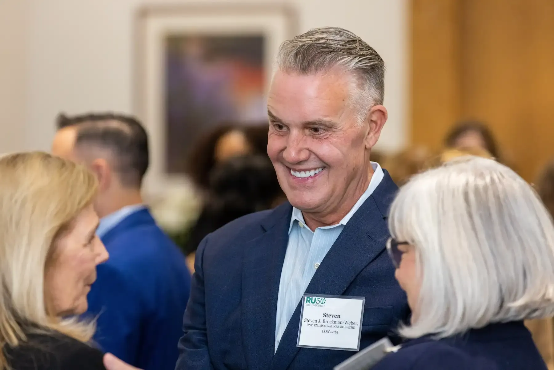 Steven Brockman-Weber, DNP, RN, MSHSA, FACHE.
