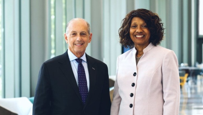 Larry Goodman, MD, and Wrenetha Julion, PhD, MPH, RN, CNL, FAAN