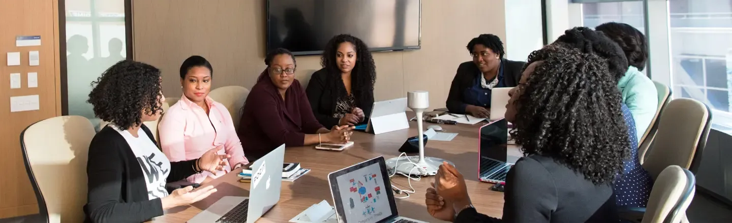 People at a conference table