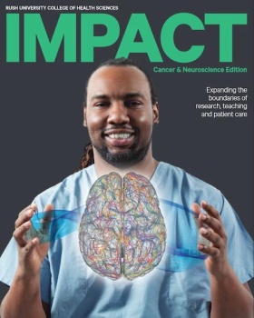 College of Health Sciences Impact Magazine cover