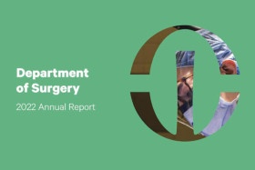Cover of Department of Surgery annual report