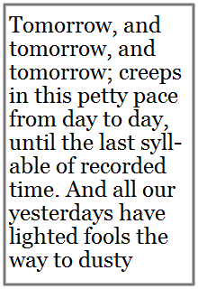 Example of text-based image