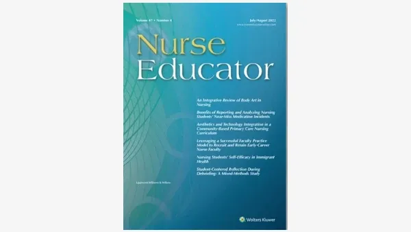 Cover of the Nurse Educator journal