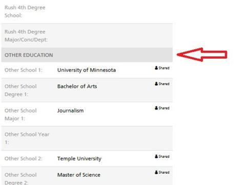 Alumni Directory Other Degree