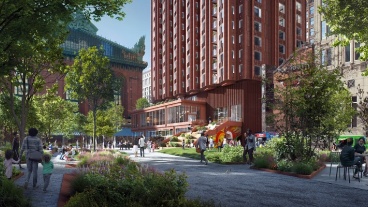 Rush University College of Nursing Part of Major Downtown Chicago Development Project