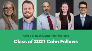 Five junior faculty members have been selected as Class of 2027 Cohn Fellows