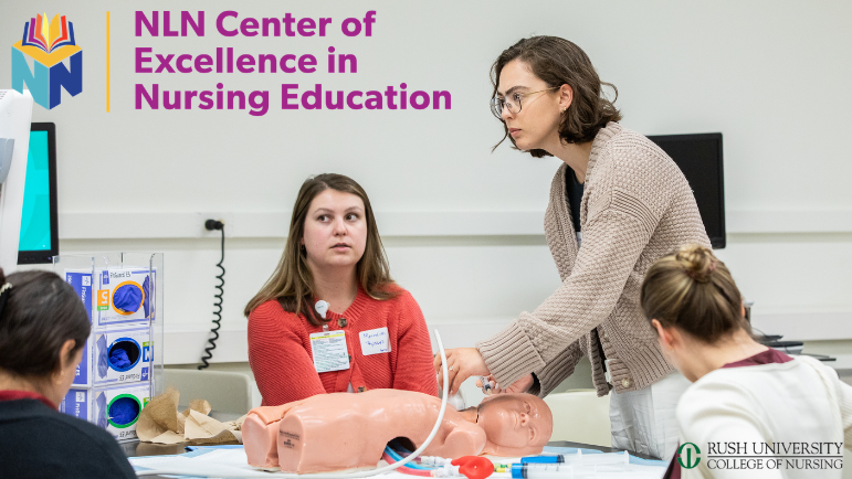 Rush University College of Nursing earns National League for Nursing Center of Excellence Recognition 